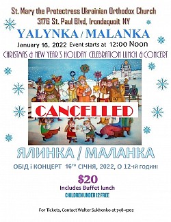 Yalynka-Malanka Celebration Jan 16
