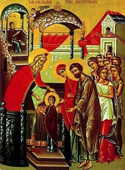 Most Holy Theotokos Entry into the Temple_Dec 4
